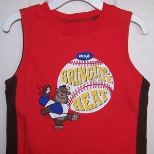 CARTER'S TANK TOP Shirt Bringing the Heat Boys 24M
